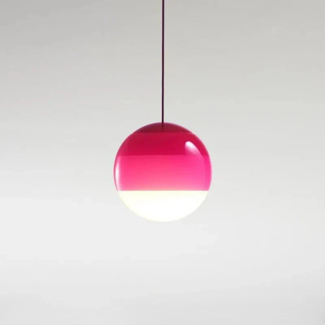 Stanisław Szklana Lampa Wisząca | Kolorowy Gradient